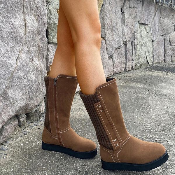 xiezizi boots elegant snow mid-calf women winter fur lined warm ladies casual round toe shoes footwear solid colour botas, Black
xiezizi boots elegant snow mid-calf women winter fur lined warm ladies casual round toe shoes footwear solid colour botas, Black