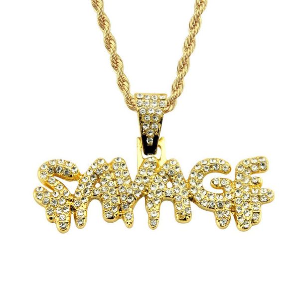 2020 designer necklace european and american hip hop explosion savage alphabet diamond pendant necklace pendant crowd cool jewelry, Black
2020 designer necklace european and american hip hop explosion savage alphabet diamond pendant necklace pendant crowd cool jewelry, Black