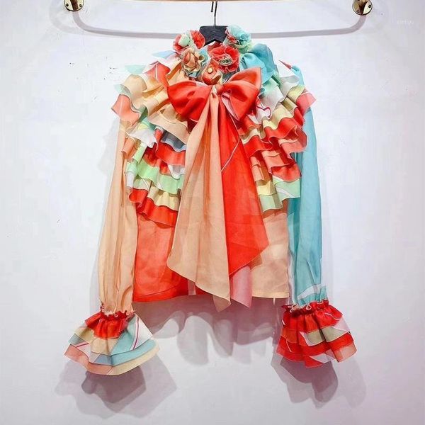 multicoloured women 3d flower blouse bow collar shirts red white black blue appliques blouses1
multicoloured women 3d flower blouse bow collar shirts red white black blue appliques blouses1