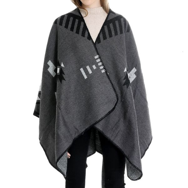 women winter knitted cardigans cashmere capes shawl long section of women's bat sleeve cardigan sweater coat 10.10, White;black
women winter knitted cardigans cashmere capes shawl long section of women's bat sleeve cardigan sweater coat 10.10, White;black