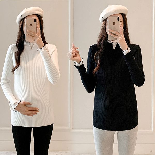 087# autumn thick warm knitted maternity nursing bottoming shirts winter feeding shirt clothes for pregnant women pregnancy lj201125, White
087# autumn thick warm knitted maternity nursing bottoming shirts winter feeding shirt clothes for pregnant women pregnancy lj201125, White