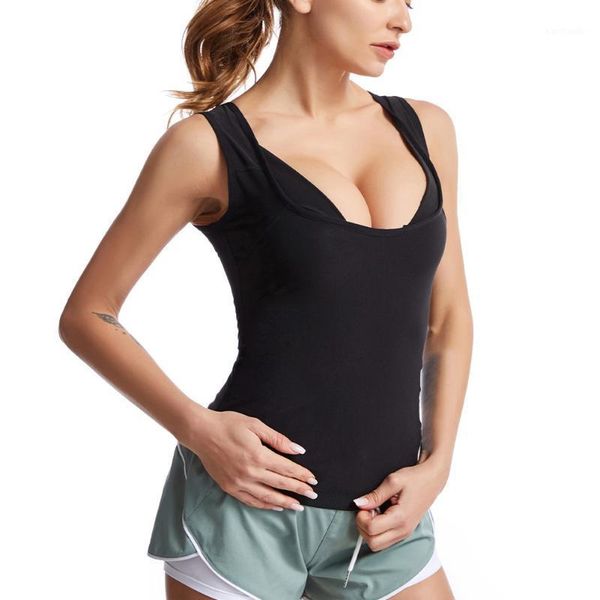 women sauna vest sweat training quick drying body building shaping sports weight loss fat burning compression workout fitness1, Black;blue
women sauna vest sweat training quick drying body building shaping sports weight loss fat burning compression workout fitness1, Black;blue
