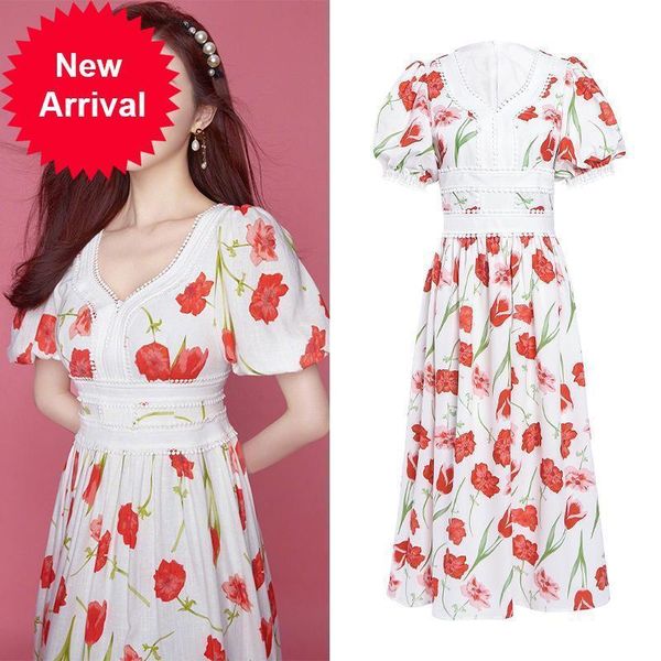 women 2021 new track summer short film print high red party vintage fashion clothes elegant breath midi dress 6rch, Black;gray
women 2021 new track summer short film print high red party vintage fashion clothes elegant breath midi dress 6rch, Black;gray