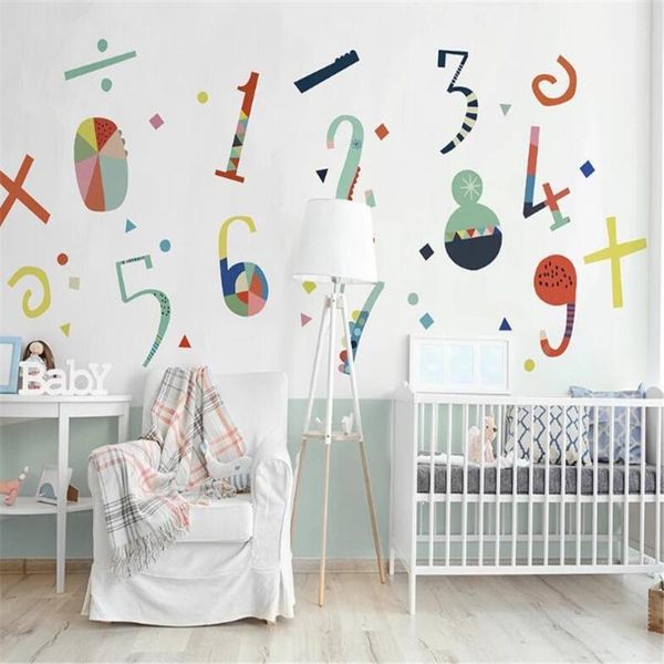 milofi custom hand-painted cartoon digital wallpaper modern minimalist children's room background wall mural1
milofi custom hand-painted cartoon digital wallpaper modern minimalist children's room background wall mural1