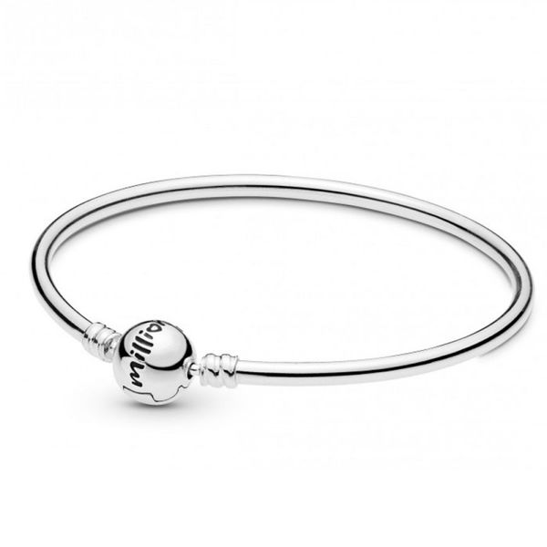 2021 new 100% 925 sterling silver bangle bracelet silver one among one million fit women send girl fashion diy jewelry gift, Black
2021 new 100% 925 sterling silver bangle bracelet silver one among one million fit women send girl fashion diy jewelry gift, Black