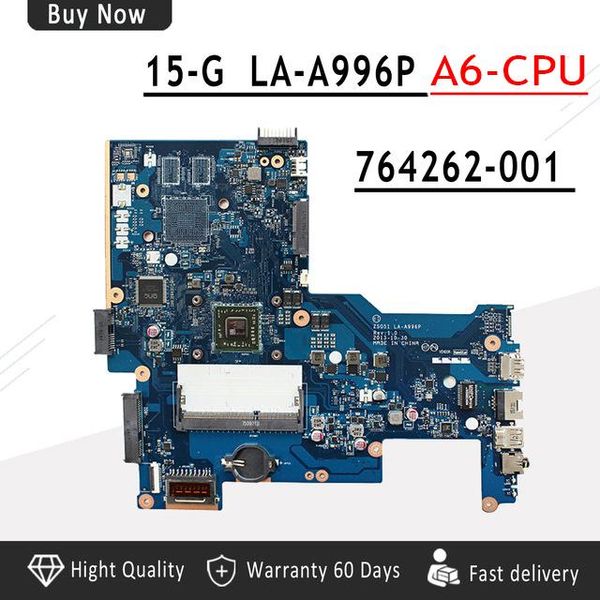 motherboards 764262-001 764262-501 for 15-g lapmotherboard zs051 la-a996p a6-6310 cpu 100% test ok
motherboards 764262-001 764262-501 for 15-g lapmotherboard zs051 la-a996p a6-6310 cpu 100% test ok