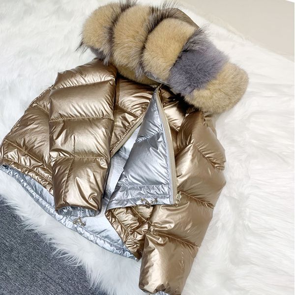 2020 большой real natural fox fur зимняя куртка женщин вниз ветровки пальто с капюшоном белая утка пуховик двухсторонний водонепроницаемый c, Black;brown
2020 большой real natural fox fur зимняя куртка женщин вниз ветровки пальто с капюшоном белая утка пуховик двухсторонний водонепроницаемый c, Black;brown
