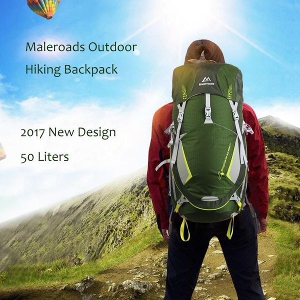 outdoor bags maleroads 50l waterproof backpack camping hiking sports travel men women
outdoor bags maleroads 50l waterproof backpack camping hiking sports travel men women
