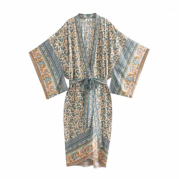 women florals print bat sleeve beach bohemian kimono dress ladies v neck tassel summer boho robe vestidos1, Black;red
women florals print bat sleeve beach bohemian kimono dress ladies v neck tassel summer boho robe vestidos1, Black;red