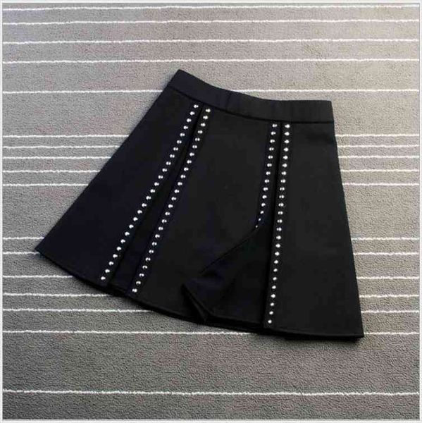 Summer Black Punk Rivet Mini Polyester Skirt Pleated Skirt High Waist Womens Steampunk Short Goth Skirts
Summer Black Punk Rivet Mini Polyester Skirt Pleated Skirt High Waist Womens Steampunk Short Goth Skirts