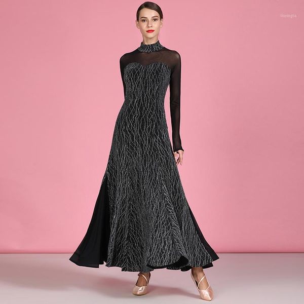 new modern dance dress ational standard dance costume dress ballroom competition dresses waltz rave festival dqs37161, Black;red
new modern dance dress ational standard dance costume dress ballroom competition dresses waltz rave festival dqs37161, Black;red