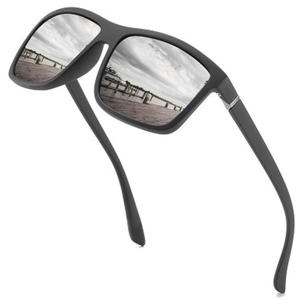 sunglasses fashion vintage square sun glasses men driving polarized discolored with ul traviolet light under the, White;black
sunglasses fashion vintage square sun glasses men driving polarized discolored with ul traviolet light under the, White;black