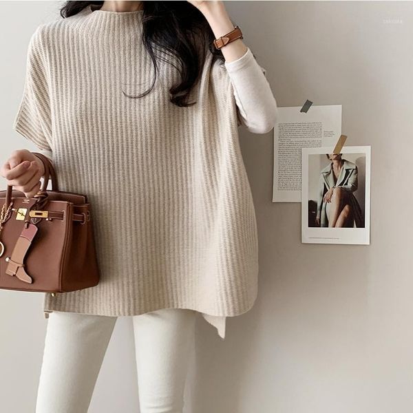 new winter sweater women pullover girls vintage short sleeve autumn elegant female knitted outerwear warm sweater oversize1, White;black
new winter sweater women pullover girls vintage short sleeve autumn elegant female knitted outerwear warm sweater oversize1, White;black