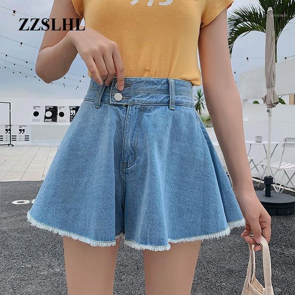 women's jeans wide leg shorts for women 2021 high waist jean denim casual korean womens summer clothes1, Blue
women's jeans wide leg shorts for women 2021 high waist jean denim casual korean womens summer clothes1, Blue