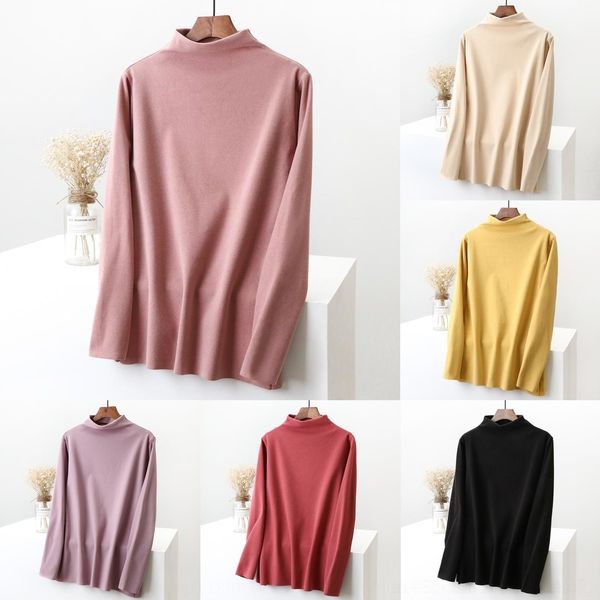 2yelx autumn and winter new double sleeves suede fleece bottomed sweater for women's faced high neck and coat with long half warm a sol, White
2yelx autumn and winter new double sleeves suede fleece bottomed sweater for women's faced high neck and coat with long half warm a sol, White