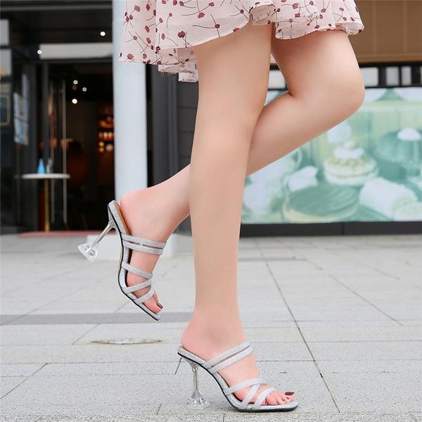summer fashion women's shoes transparent crystal open toe ladies high heels color sequins cross strap stiletto sandals, Black
summer fashion women's shoes transparent crystal open toe ladies high heels color sequins cross strap stiletto sandals, Black