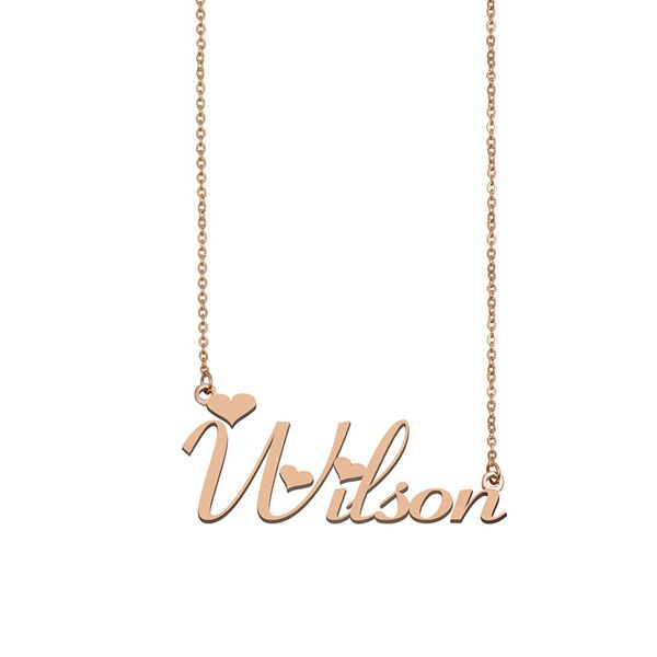 wilson name necklace custom nameplate pendant for women girls birthday gift kids friends jewelry 18k gold plated stainless steel, Silver
wilson name necklace custom nameplate pendant for women girls birthday gift kids friends jewelry 18k gold plated stainless steel, Silver