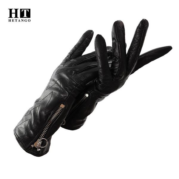 five fingers gloves winter women' leather fashion metal zipper ladies sheepskin warm wear-resistant wool lining cold-proof mitten, Blue;gray
five fingers gloves winter women' leather fashion metal zipper ladies sheepskin warm wear-resistant wool lining cold-proof mitten, Blue;gray