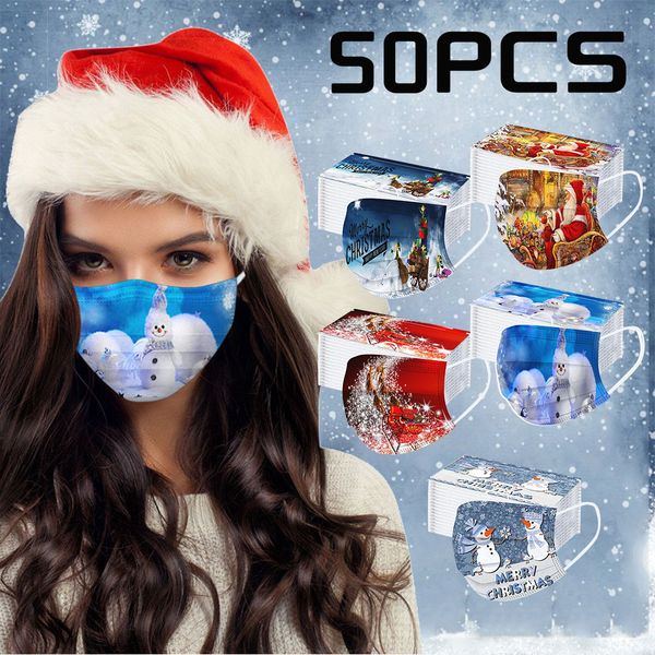 protection 50pc christmas designer print masks for face disposable earloop mask mascarilla adulto fashion masques
protection 50pc christmas designer print masks for face disposable earloop mask mascarilla adulto fashion masques