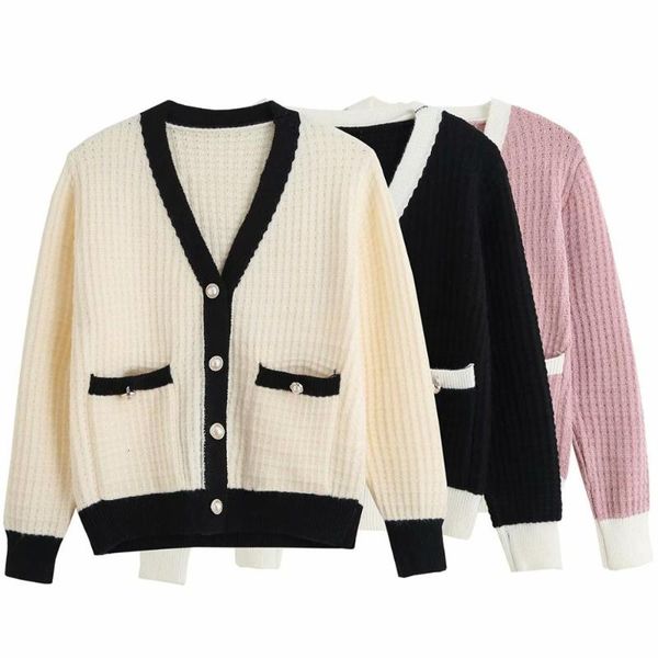 2020 new autumn women knitted cardigan pockets v-neck long sleeves sweater female fashion casual women clothes, White
2020 new autumn women knitted cardigan pockets v-neck long sleeves sweater female fashion casual women clothes, White