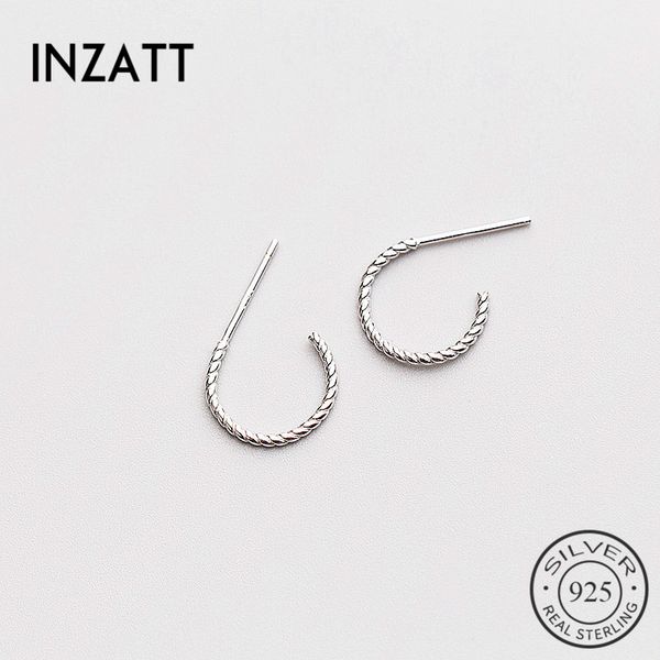stud inzatrendy twist ear hook earrings for women 925 sterling silver fine jewelry two colors accessories gift, Golden;silver
stud inzatrendy twist ear hook earrings for women 925 sterling silver fine jewelry two colors accessories gift, Golden;silver