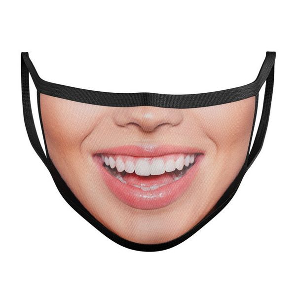 1pc mascarilla 3d funny half print lip washable and reusable dust face masks mouth cover maschere caps #m
1pc mascarilla 3d funny half print lip washable and reusable dust face masks mouth cover maschere caps #m