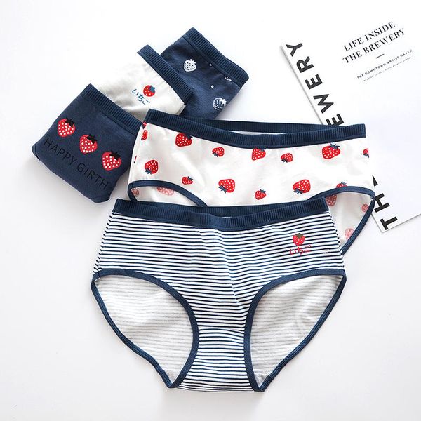 strawberry striped panties cotton japanese women knickers fashion ladies fruit briefs breathable underwear female lingeries, Black;pink
strawberry striped panties cotton japanese women knickers fashion ladies fruit briefs breathable underwear female lingeries, Black;pink