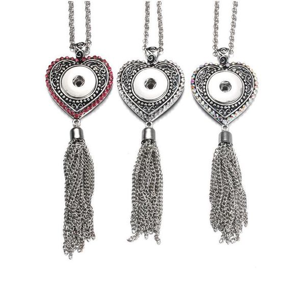 snap jewelry heart crystal necklace pendants snap button necklace with chains fit 18mm snap button jewelry f bbyqrb, Silver
snap jewelry heart crystal necklace pendants snap button necklace with chains fit 18mm snap button jewelry f bbyqrb, Silver