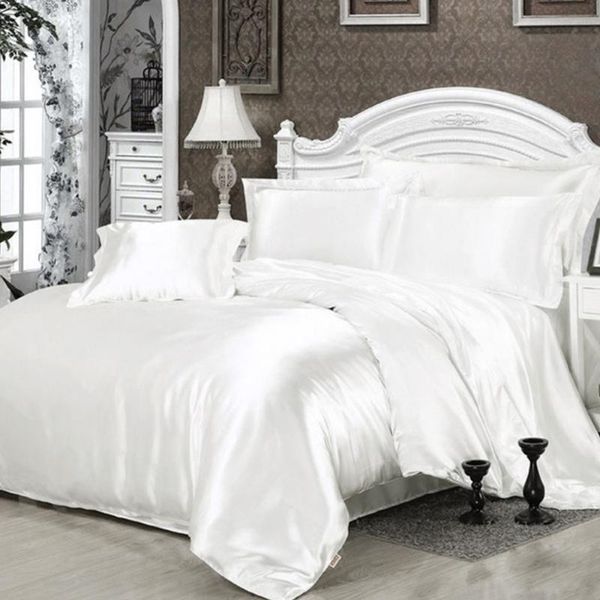 tencel bedding set solid color silky soft duvet cover luxury satin charmeuse sheet family size king bedding pillowcases
tencel bedding set solid color silky soft duvet cover luxury satin charmeuse sheet family size king bedding pillowcases