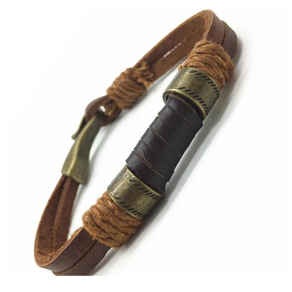 fashion design brown bronze punk handmade wide men leather bracelets women vintage cuff bangle male homme jewelry acc jllrks, Golden;silver
fashion design brown bronze punk handmade wide men leather bracelets women vintage cuff bangle male homme jewelry acc jllrks, Golden;silver