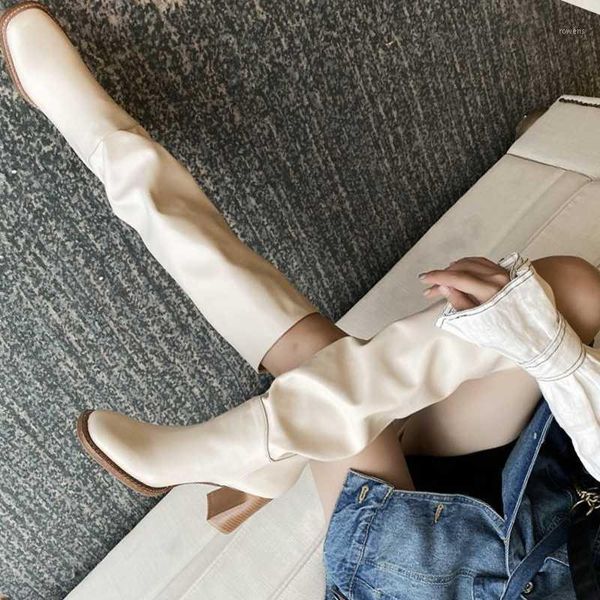 2020 winter new genuine leather knee-length boots square toe high heel women's boots square heel western women's shoes1, Black
2020 winter new genuine leather knee-length boots square toe high heel women's boots square heel western women's shoes1, Black