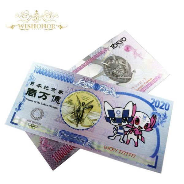 100pcs lot new lucky 777 color japan tokyo 2020 olympics games gold silver banknote one trillion banknotes money for collection sqczfa
100pcs lot new lucky 777 color japan tokyo 2020 olympics games gold silver banknote one trillion banknotes money for collection sqczfa