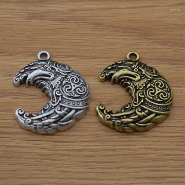 12pcs trendy crescent moon raven keychain norse slavic pagan crow bird pendant jewelry1, Silver
12pcs trendy crescent moon raven keychain norse slavic pagan crow bird pendant jewelry1, Silver