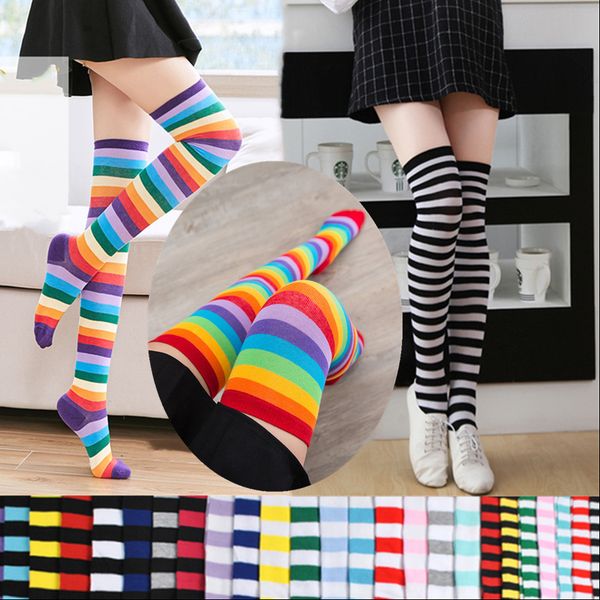 fashion colorful womens ladys highland wear socks stockings combed casual knee high athletic sports running leg girls stripe stockings, Black;white
fashion colorful womens ladys highland wear socks stockings combed casual knee high athletic sports running leg girls stripe stockings, Black;white