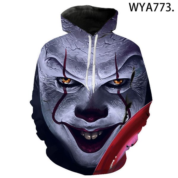 it new chapter 3d horror hoodie hoodies two printed children sweatshirts 2020 clown joke women casual boy girl cool men lvtdj
it new chapter 3d horror hoodie hoodies two printed children sweatshirts 2020 clown joke women casual boy girl cool men lvtdj