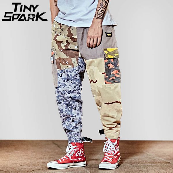 hip hop pant streetwear men baggy cargo pants patchwork trousers pocket casual camouflage tatical harem ankle kg-573, Black
hip hop pant streetwear men baggy cargo pants patchwork trousers pocket casual camouflage tatical harem ankle kg-573, Black