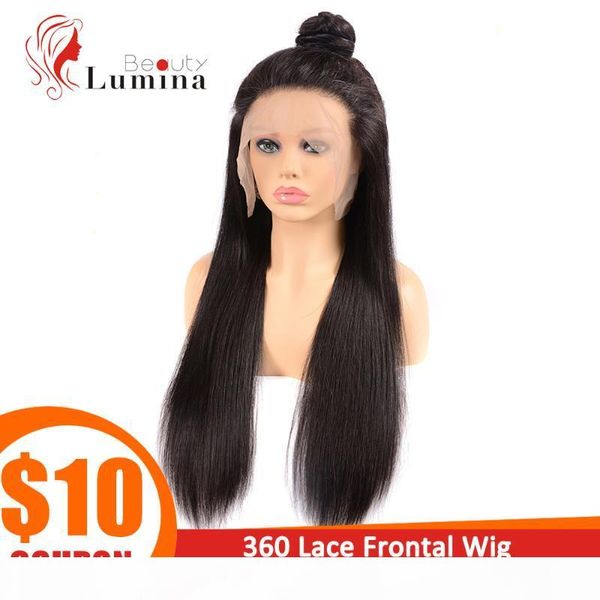 360 lace frontal wigs pre plucked with baby hair remy peruvian straight human hair wigs with natural hairline 180% density, Black;brown
360 lace frontal wigs pre plucked with baby hair remy peruvian straight human hair wigs with natural hairline 180% density, Black;brown