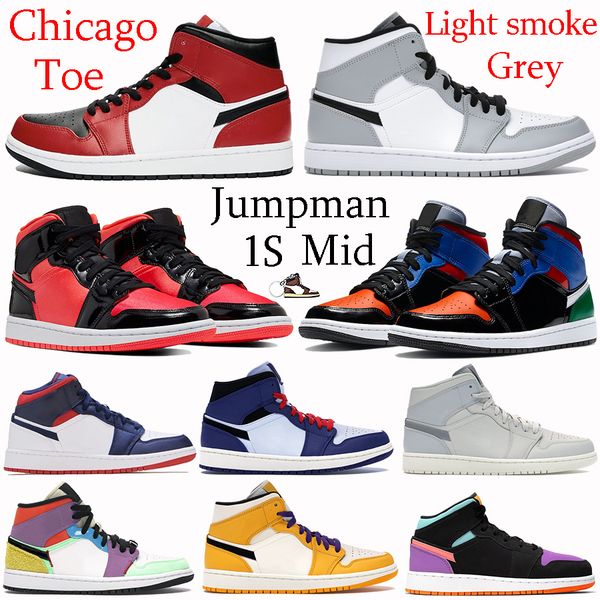 new jumpman 1s 1 mid chicago toe basketball shoes light smoke grey se usa multi-color mixed texures blue sneakers white black men trainers
new jumpman 1s 1 mid chicago toe basketball shoes light smoke grey se usa multi-color mixed texures blue sneakers white black men trainers