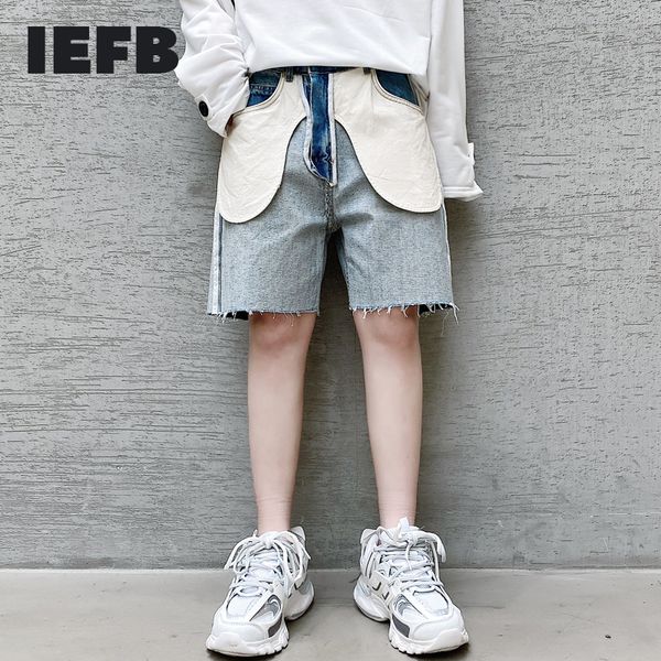 iefb /men's wear summer new personality alternative anti-wear design niche denim shorts trend male knee length pants 9y1906 1102, White;black
iefb /men's wear summer new personality alternative anti-wear design niche denim shorts trend male knee length pants 9y1906 1102, White;black