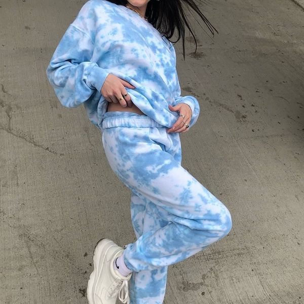 women's sweater pants two-piece suit autumn and sweater sweaterwinter new street sports lace-up tie-dye suit for women 8ikqs, Black
women's sweater pants two-piece suit autumn and sweater sweaterwinter new street sports lace-up tie-dye suit for women 8ikqs, Black