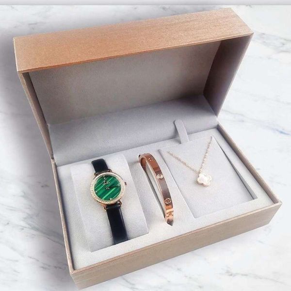 new watch 26mm small zheng green shuang, Slivery;brown