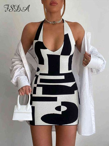 fsda 2021 knitted dress bodycon women green sleeveless halter neck summer black backless y2k dresses party beach y220304, Black;gray
fsda 2021 knitted dress bodycon women green sleeveless halter neck summer black backless y2k dresses party beach y220304, Black;gray