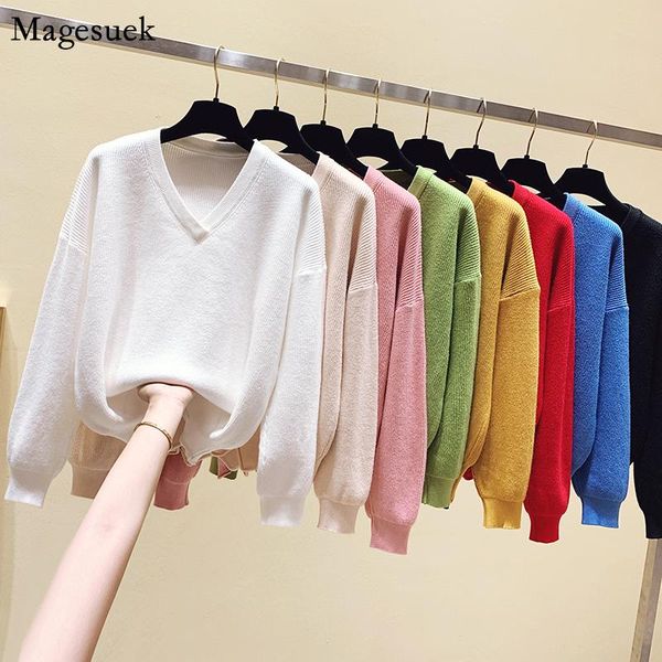 new long sleeve v-neck knitted sweater autumn winter jumper women sweater white pullover women sweaters pull femme hiver 12083, White;black
new long sleeve v-neck knitted sweater autumn winter jumper women sweater white pullover women sweaters pull femme hiver 12083, White;black