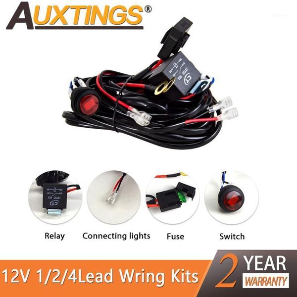 auxting car led light bar wire 1~4lead 3m 12v wiring harness relay loom cable kit fuse for auto driving offroad led work lamp1
auxting car led light bar wire 1~4lead 3m 12v wiring harness relay loom cable kit fuse for auto driving offroad led work lamp1