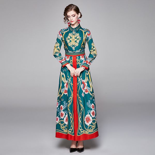 2021 new long women elegant spring fall printed beach chiffon es boho casual party turn down collar maxi shirt dosw, Black;gray
2021 new long women elegant spring fall printed beach chiffon es boho casual party turn down collar maxi shirt dosw, Black;gray