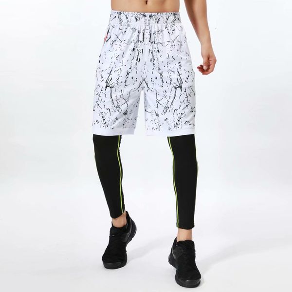 fitness compression sports breathable outdoor running men basketball loose jogging beach shorts with pocket, White;black
fitness compression sports breathable outdoor running men basketball loose jogging beach shorts with pocket, White;black
