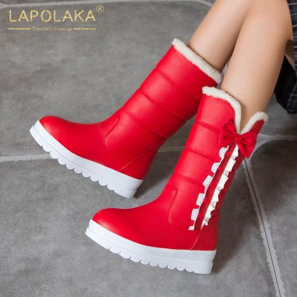 boots brand design 2021 japanese style warm winter snow woman shoes platform sweet bowtie plush slip on ladies, Black
boots brand design 2021 japanese style warm winter snow woman shoes platform sweet bowtie plush slip on ladies, Black