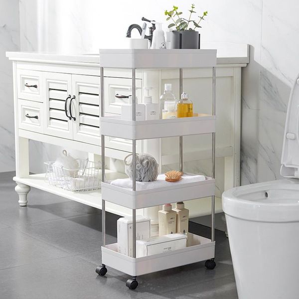 hooks & rails 4 layer narrow movable slot rack for kitchen bathroom organizer and storage cabinet gap-shelf home furniture wheels shelves
hooks & rails 4 layer narrow movable slot rack for kitchen bathroom organizer and storage cabinet gap-shelf home furniture wheels shelves