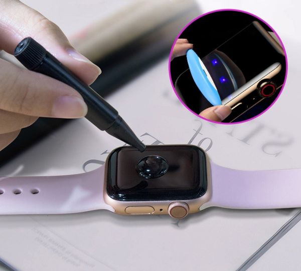 3d full coverage tempered glass for apple watch 38 42 40 44mm uv glue screen protector for watch 5 4 3 2 1 series glass
3d full coverage tempered glass for apple watch 38 42 40 44mm uv glue screen protector for watch 5 4 3 2 1 series glass