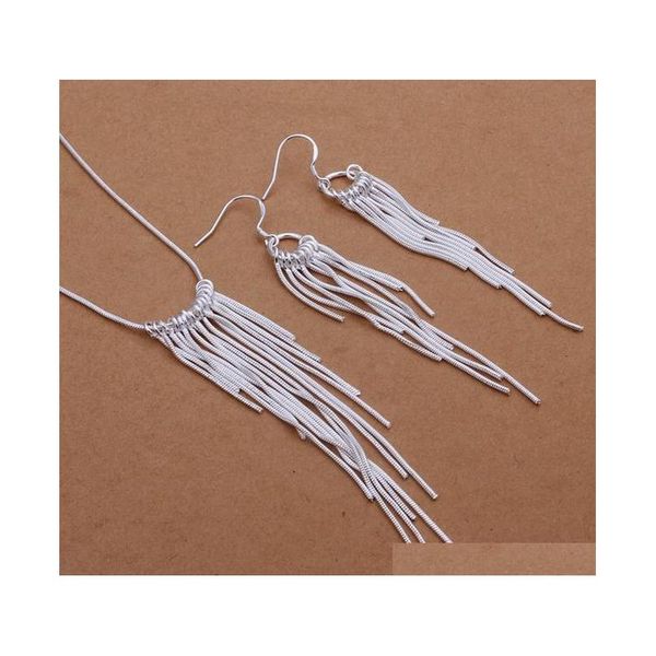 tassel sterling silver plated jewelry sets for women ds362,popular 925 silver necklace bracelet jewelry set gqwjd
tassel sterling silver plated jewelry sets for women ds362,popular 925 silver necklace bracelet jewelry set gqwjd